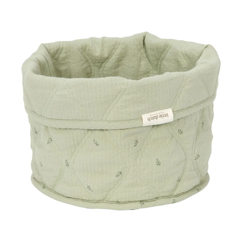 Little Dutch Kommodenkörbchen Klein – Pure – Sage – 20 x 15 cm