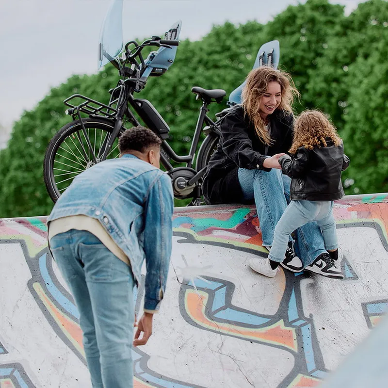 Urban Iki Ta-ke Fahrrad - Rücksitz - Gepäckträgermontage