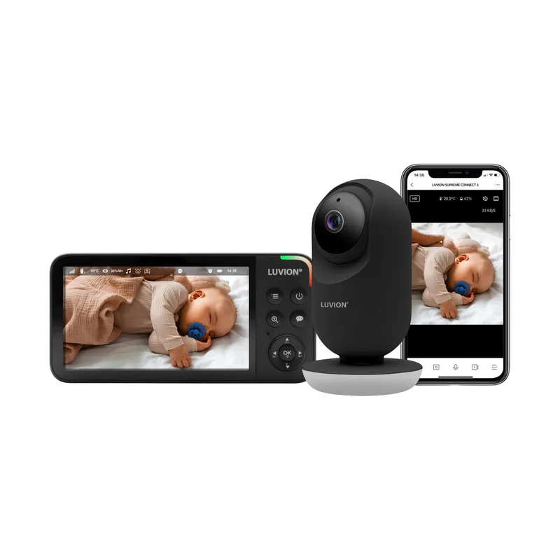 Luvion Babyphone - Supreme Connect 3 - Black