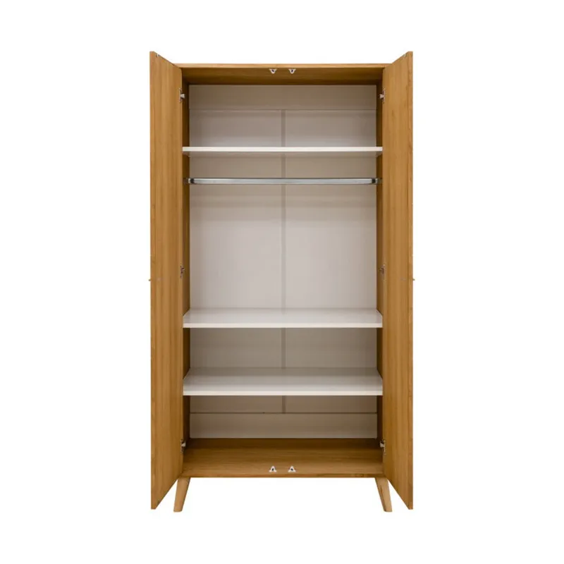 Bopita Manou 2-türiger Kleiderschrank – Vintage
