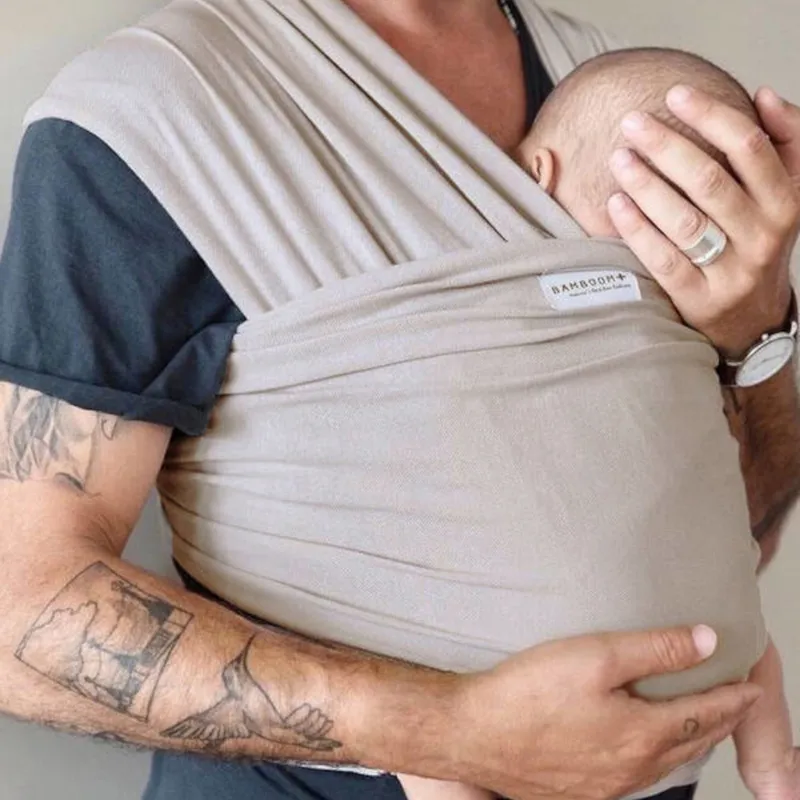 Bamboom Sling Babytragetuch Beige