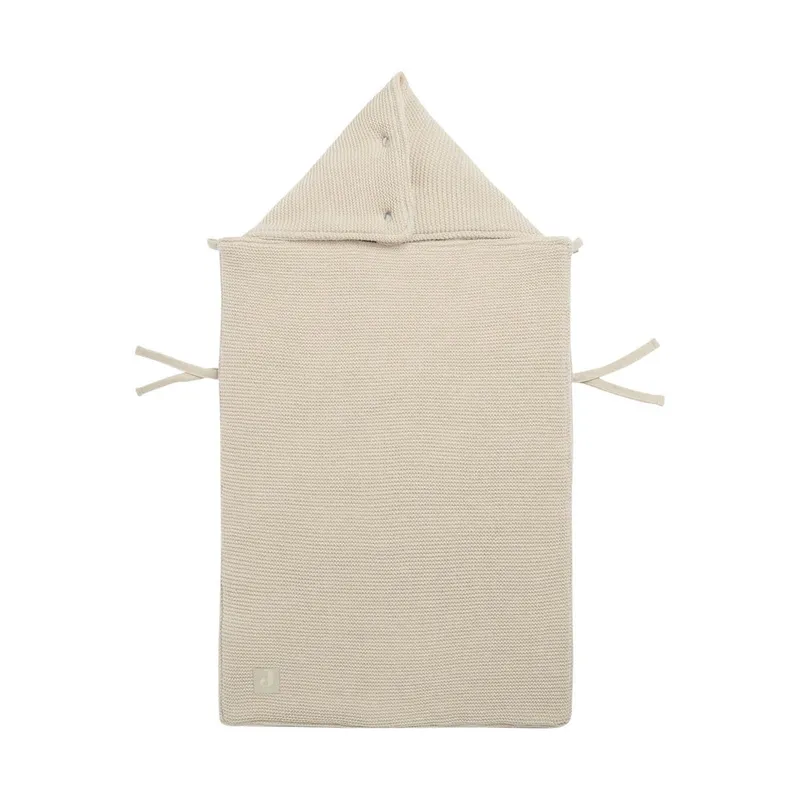 Jollein Basic Knit Fußsack Nougat