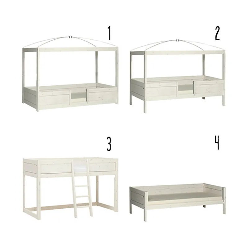 LIFETIME Kidsrooms 4 in 1 Bettkombination Luxe