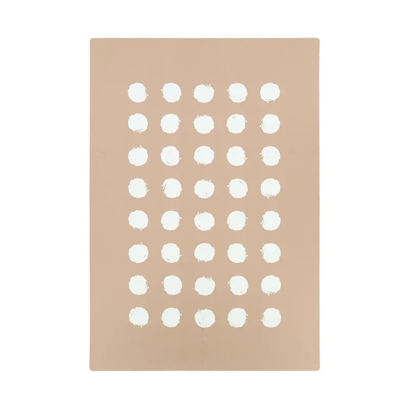 Puck Spielmatte Dots - Brown Sandy