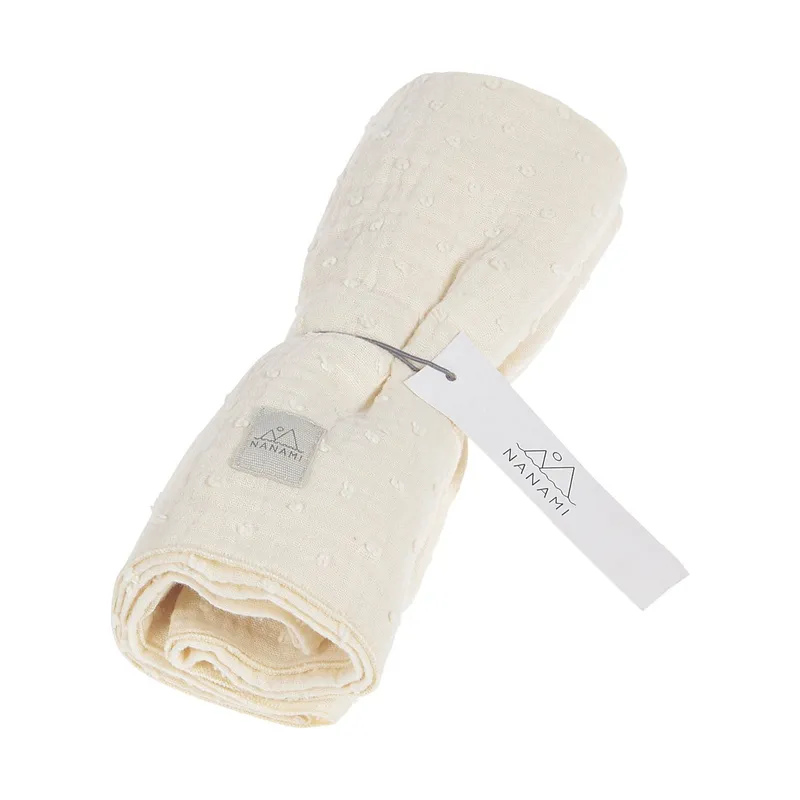 Nanami Woven Dot Hydrophile Windel - 60 x 65 cm - Beige