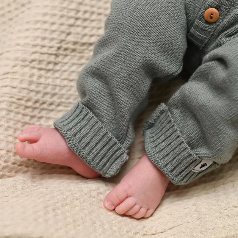Klein Baby Strampelanzug - Gr. 68 - Stone Green