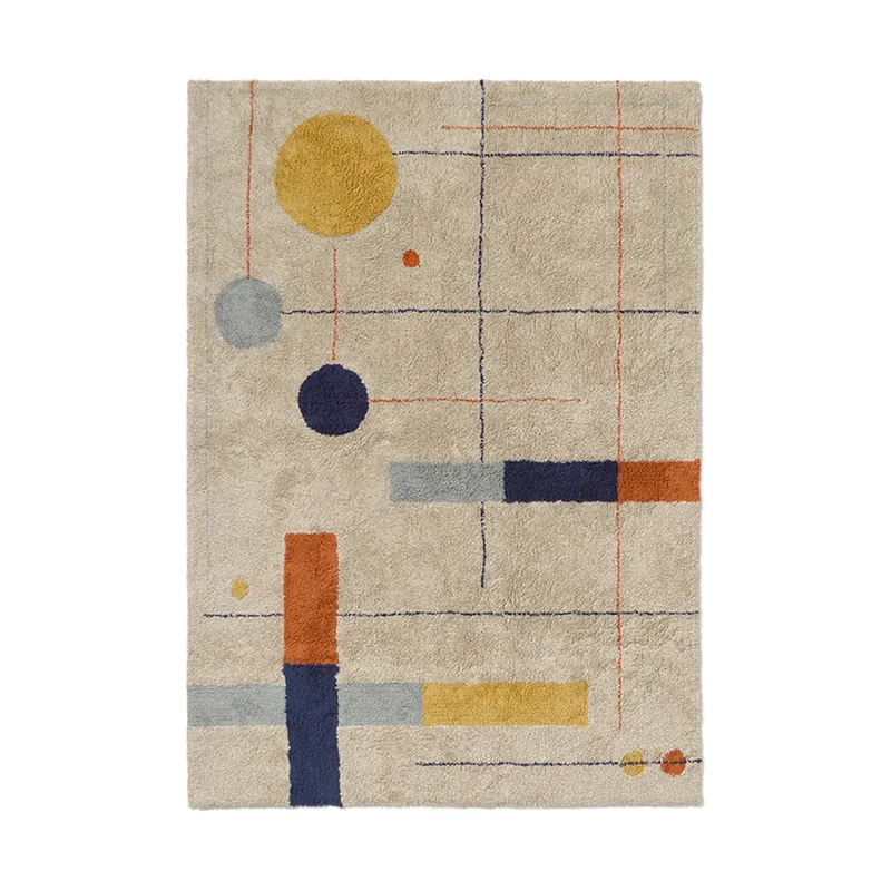 Lorena Canals Teppich - 140 x 200 cm - Geometrical Shapes
