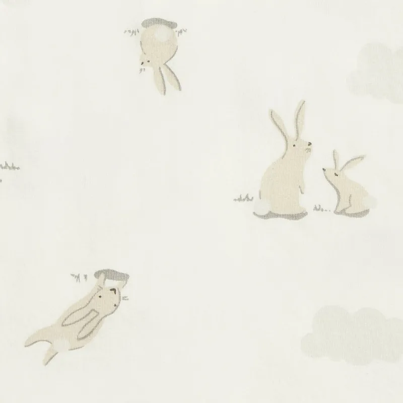 Love To Dream Fase 1 SwaddleUp™ 1.0 TOG White Cloud Bunnies S