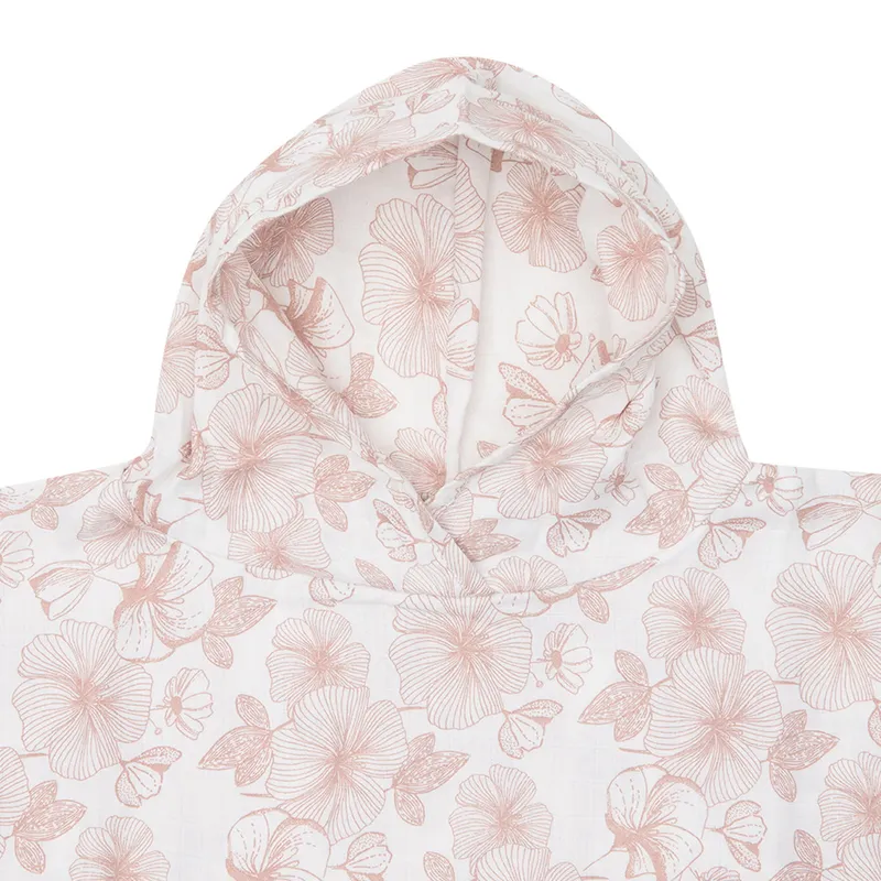 Witlof For Kids Flower Powder Badeponcho - Hydrophil