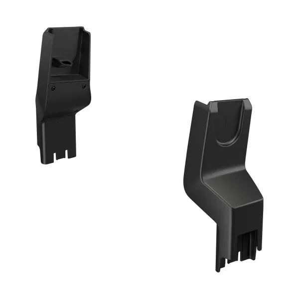 Thule Charm 2-in-1 Kinderwagen - Black | Thule Maple Babyschale | Autositzadapter