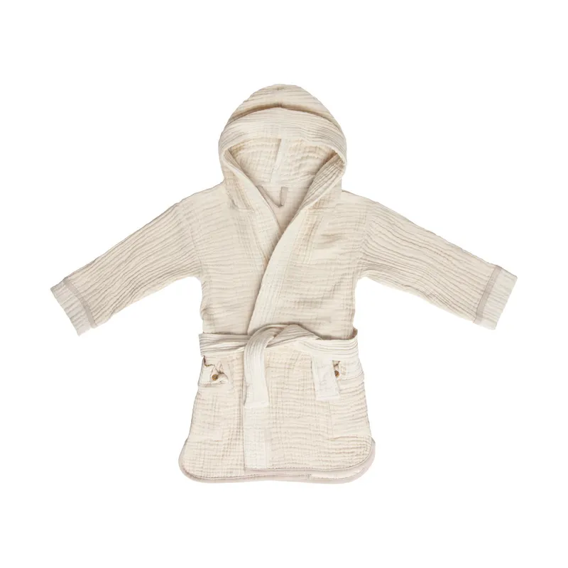 Bebe-Jou Pure Cotton Bademantel Sand