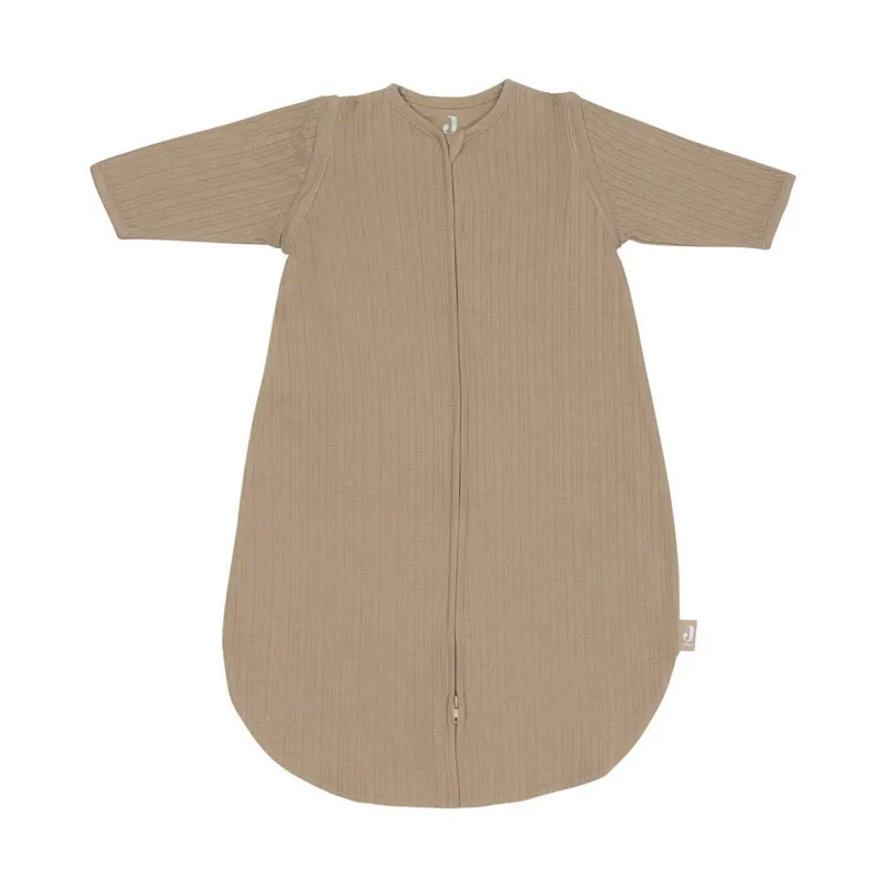 Jollein Sommerschlafsack mit abnehmbarem Ärmel - 110 cm - Ajour Biscuit
