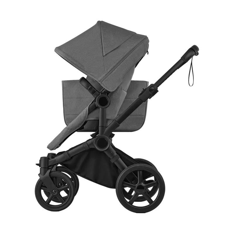 Bugaboo Kinderwagen - Donkey 6 Renew Mono Complete - Black/Moon Grey