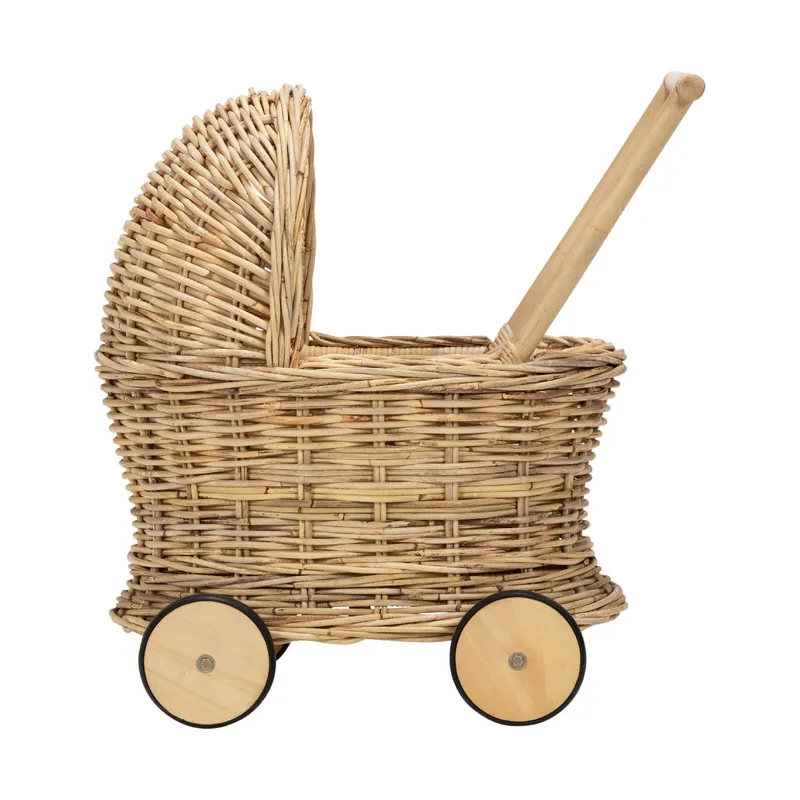 Babypark Exclusief Classic Puppenwagen - Natur