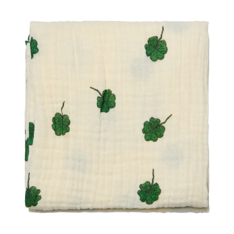 Studio Noos Wickeltuch - White Clover - 70x70 cm