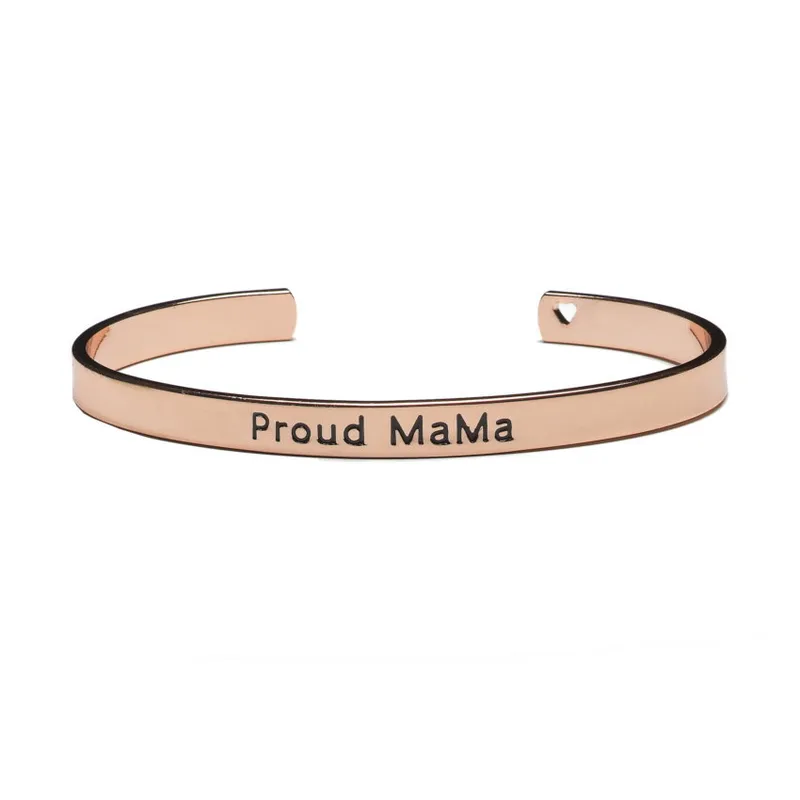 Proud MaMa Bangle Armband Rosa