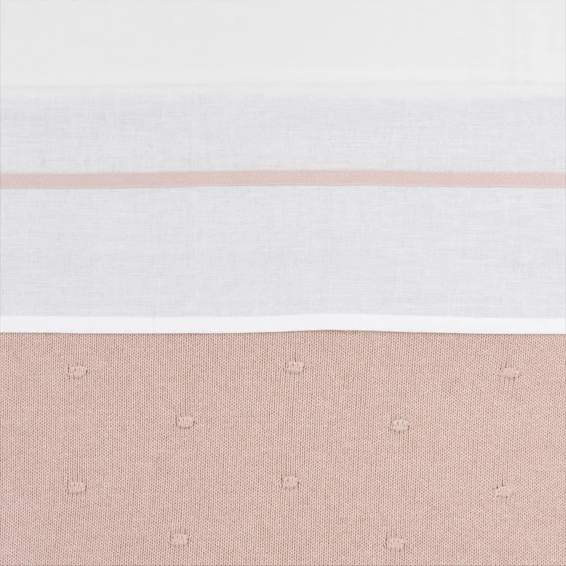 Meyco wieglaken Bies soft pink 413181