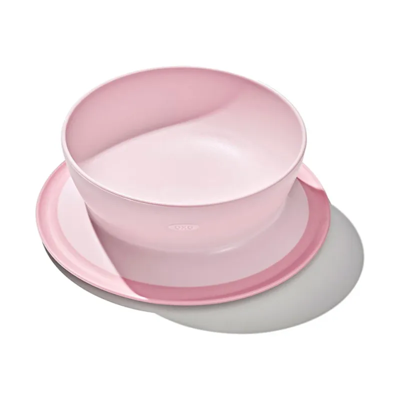 Oxo Tot Stick & Stay Schüssel - Blossom