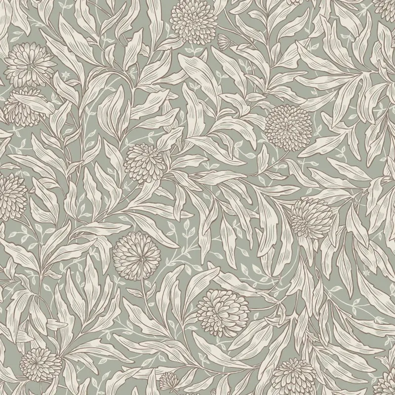 Sandberg Olof Tapete - Sage Green