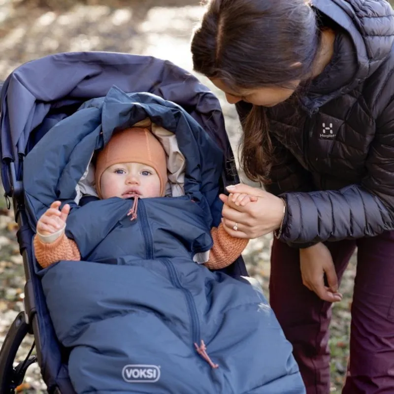 Voksi Adventure Fußsack – Poppy Blue