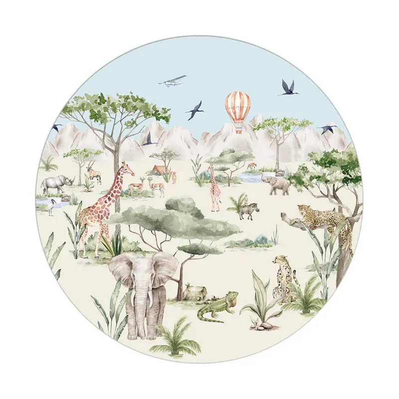 Creative Lab Amsterdam Out of Africa Tapetenkreis - 95 cm