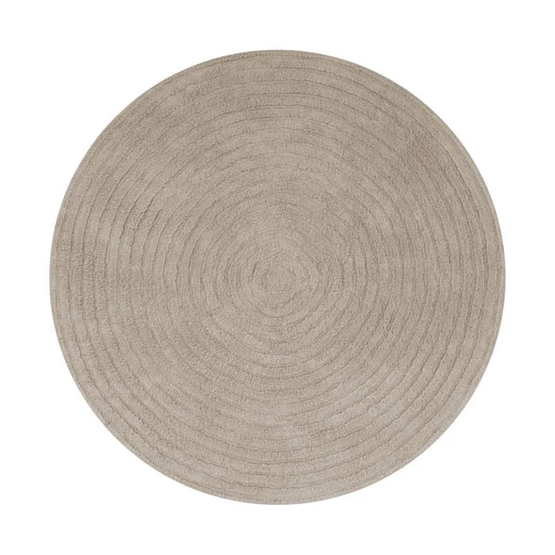 Tapis Petit Teppich Robin - Sand - 110 x 110 cm