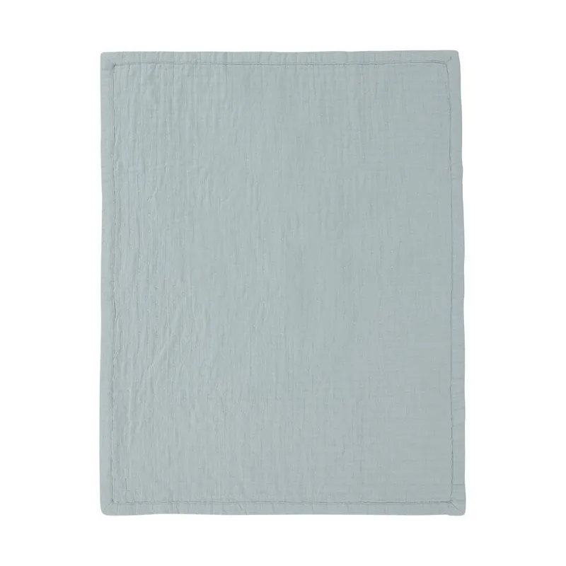 Jollein Decke - 75 x 100 cm - Hydrophil - Jacquard Sea Green GOTS