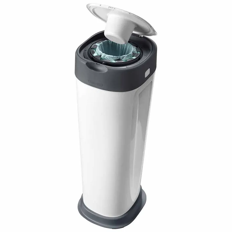 Tommee Tippee Twist & Click XL Windeleimer Weiß/Grau