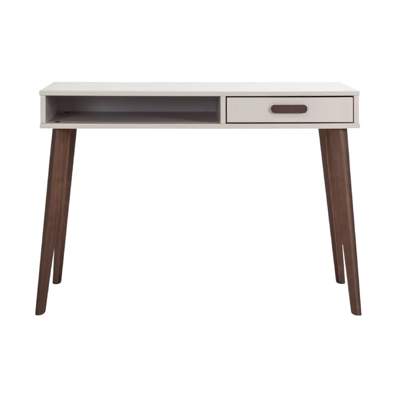 Europe Baby Olivia Kinderzimmer Oatmeal Retro | Bett 90 x 200 cm + Schreibtisch + Kleiderschrank