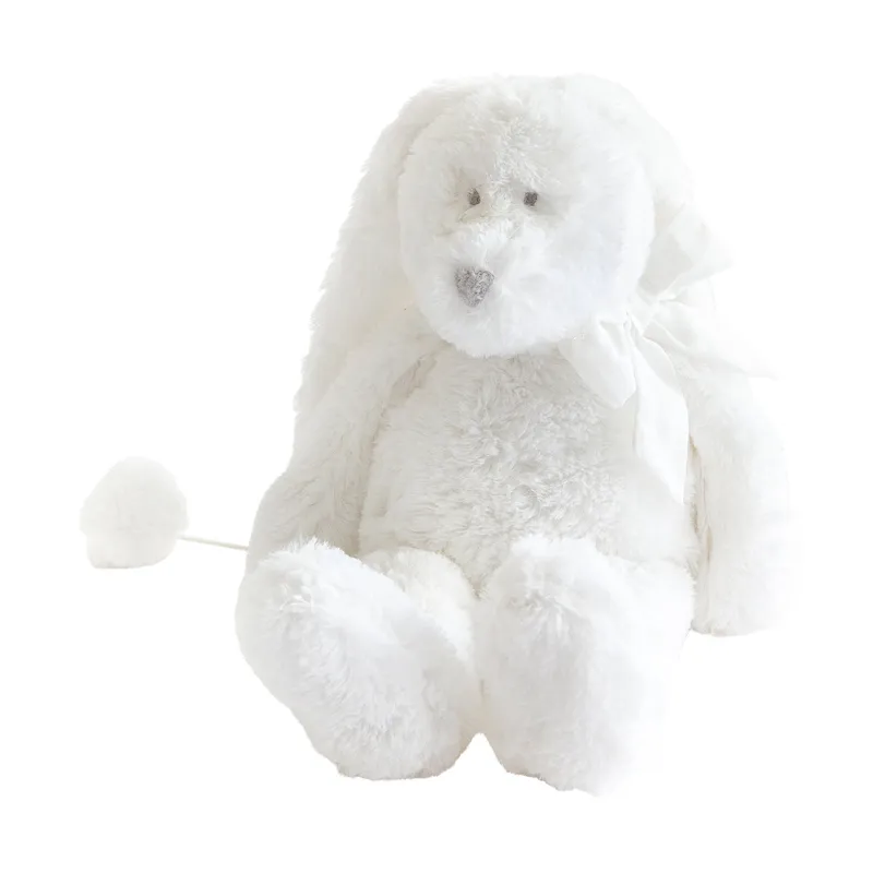 Dimpel Flore Spieluhr Kuscheltier - 18 cm - Off White