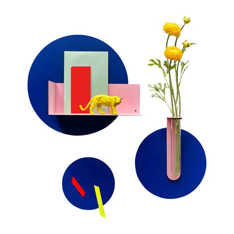 Groovy Magnets Kreis Magnetaufkleber – 3 Stück - Kobalt