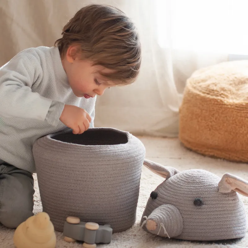 Lorena Canals Basket - Renata The Rat - Lilac