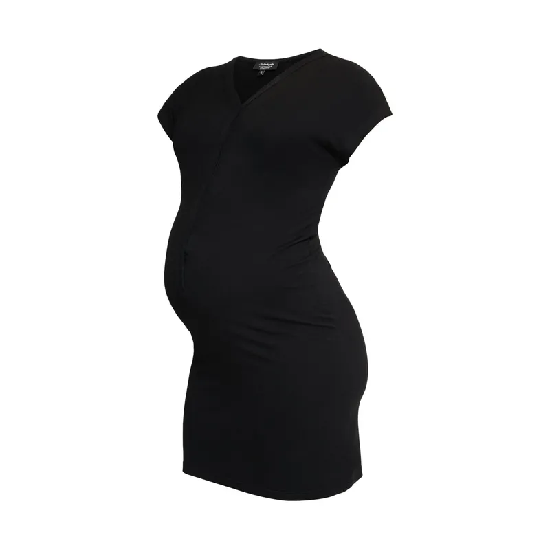 Geburtskleid Bamboo - S / M - Black