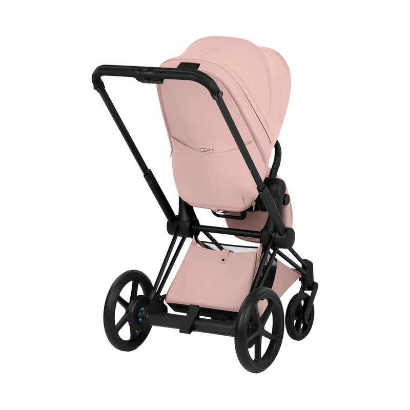 Cybex e-Priam 5 Style Kinderwagen 2-in-1 - Mattschwarzes Gestell