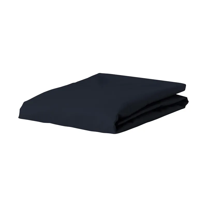 Essenza Home Premium Spannbettlaken - 140 x 200 cm - Percale - Nightblue
