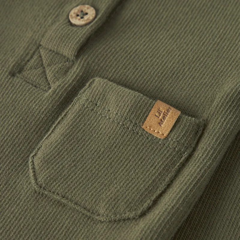 Lil Atelier Body - Winter Moss - Gr. 56