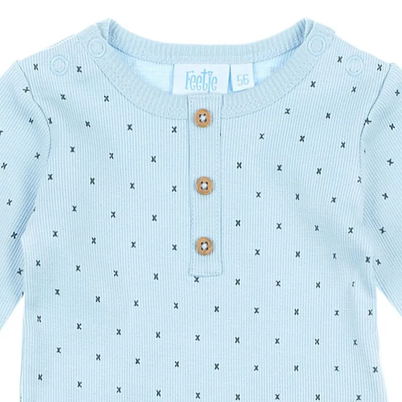 Feetje Mini Person Babybody Blue Gr. 56