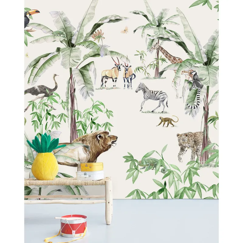 Creative Lab Amsterdam Just Another Day In The Jungle Tapete 400 x 280 cm