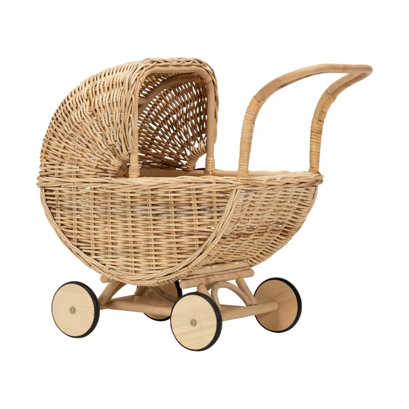 Babypark Exclusief Puppenwagen - Natur