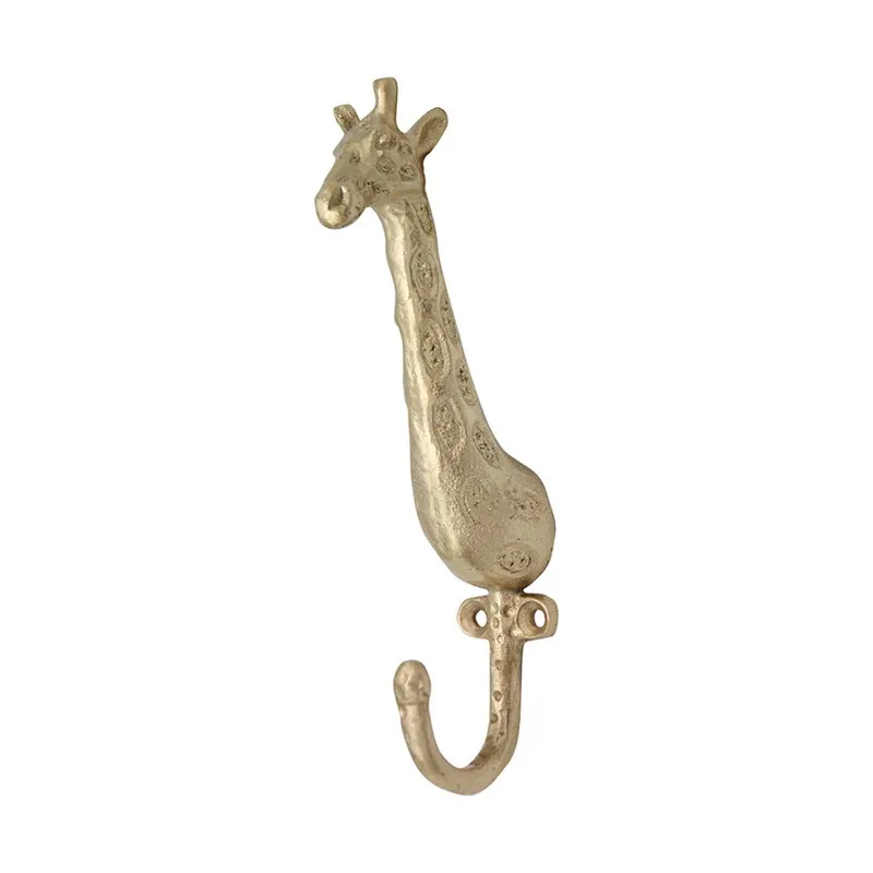 Doing Goods Gloria Baby Giraffe Haken - Gold Matt