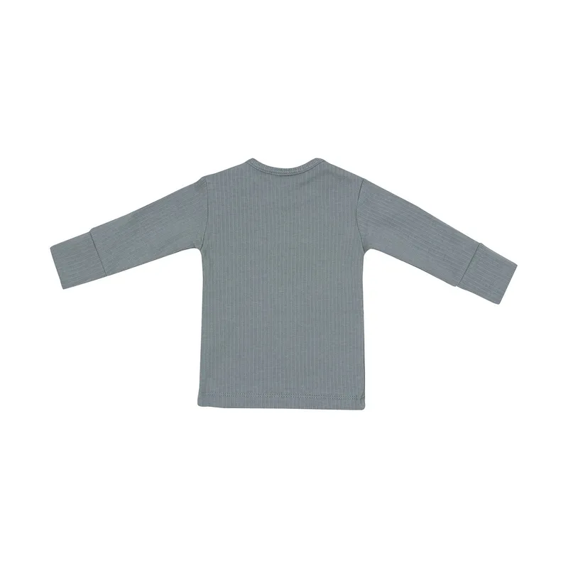 Klein Baby Shirt Rib - Größe 68 - Stone Green