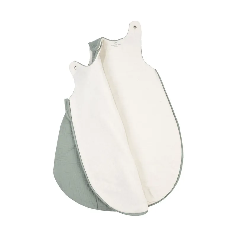 Julius Zöllner Muslin Babyschlafsack - Grün - Größe 62/68