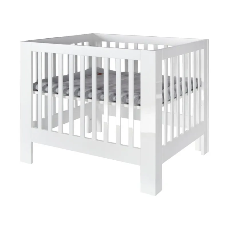 Kidsmill Laufstall Alaska Weiß Hochglanz