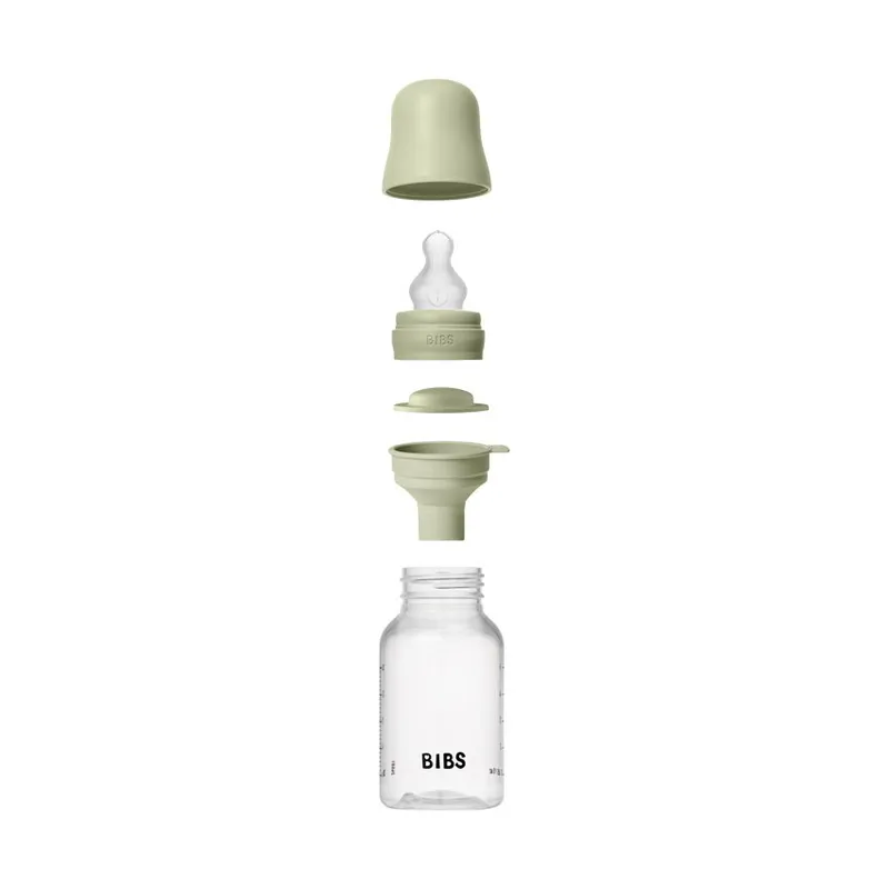 Bibs Flasche - Slow Flow - 150 ml - Silicone - Sage