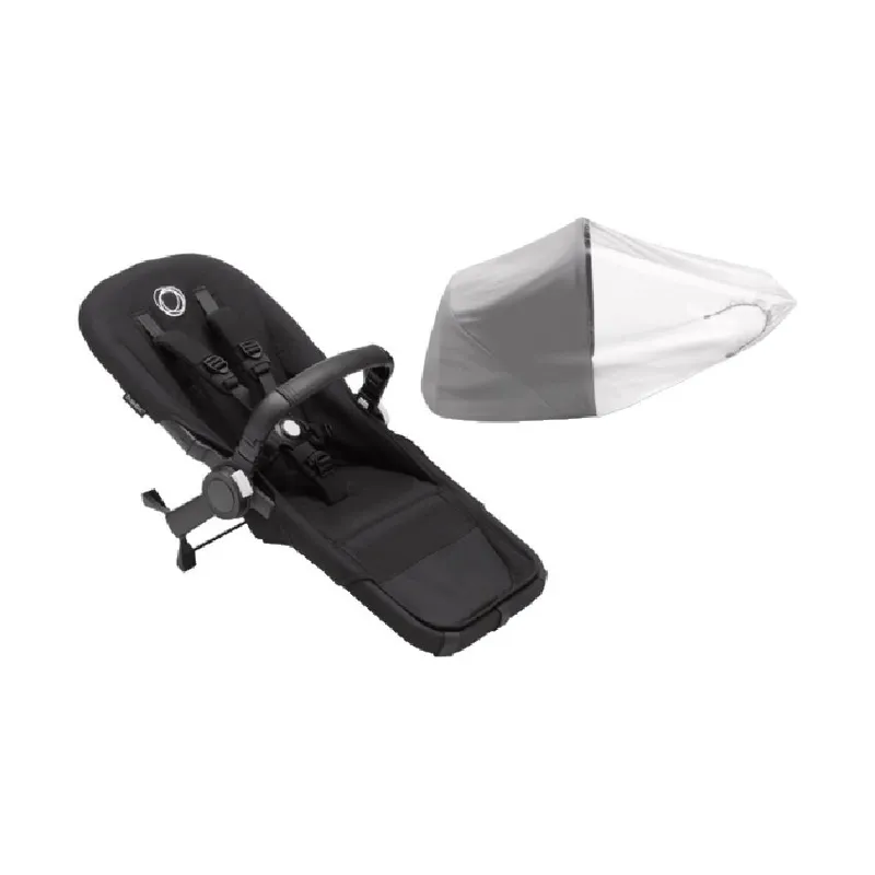 Bugaboo Donkey 5 Duo Erweiterungsset Midnight Black