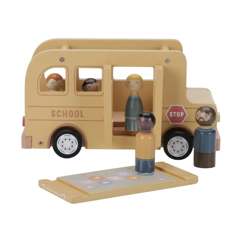 Little Dutch Schulbus Mit Puppen