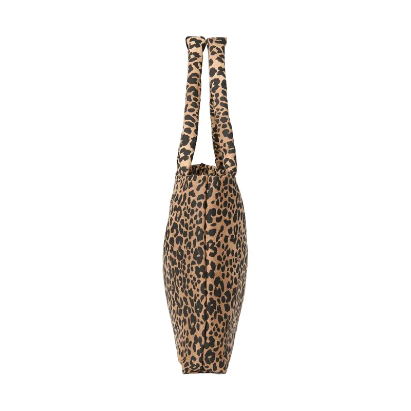 Studio Noos Mom Bag - Brown Soft Cotton Leopard