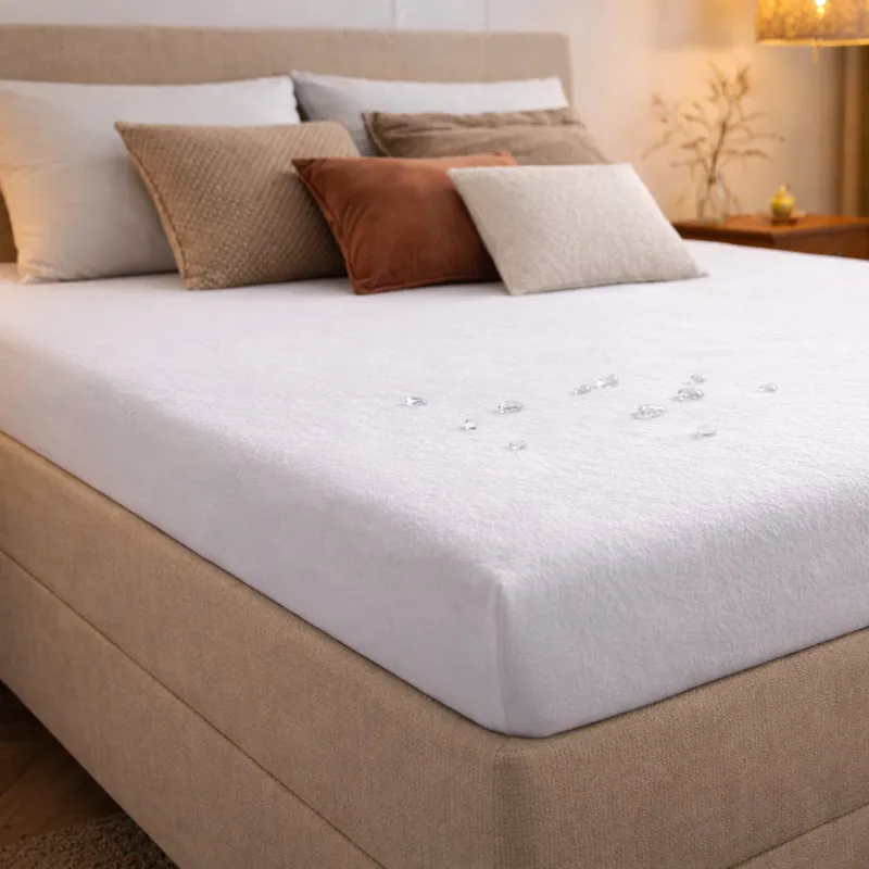 Polydaun Wasserdichter Molton-Matratzenbezug – 140 x 190/210 cm
