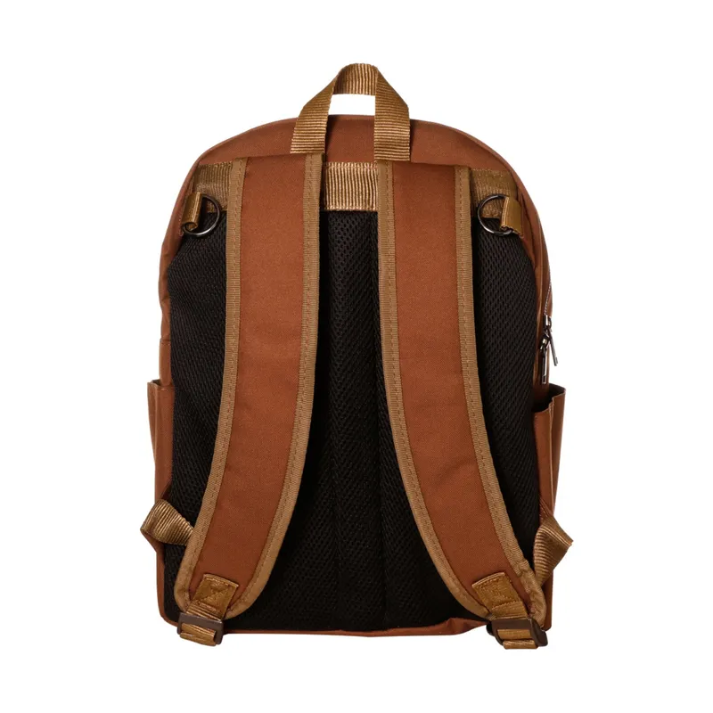 Mozz Bags Wickeltasche Rucksack - Luton Cognac
