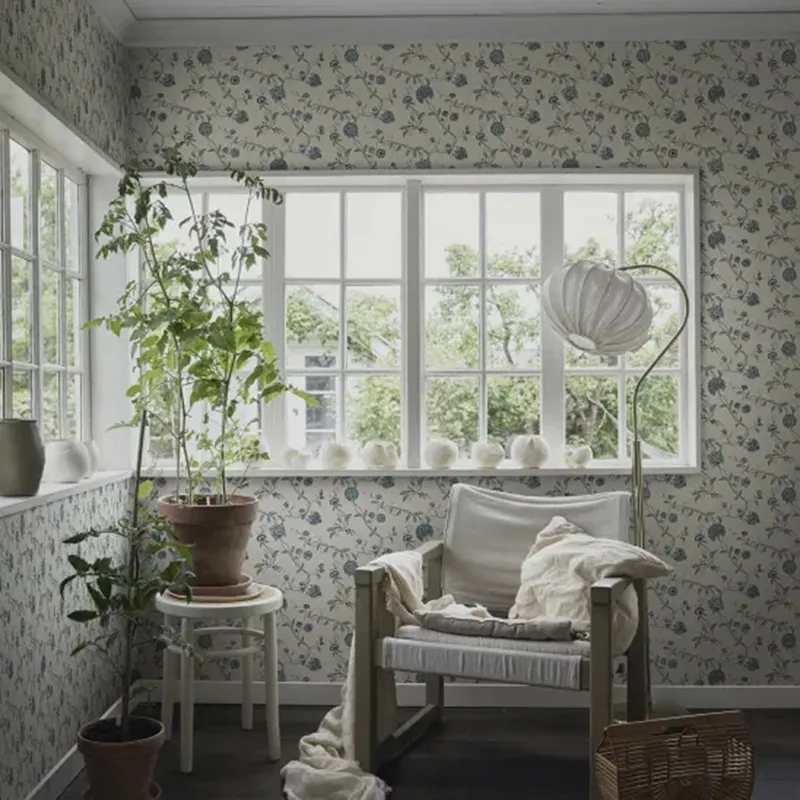 Sandberg Adelaide Tapete - Blue